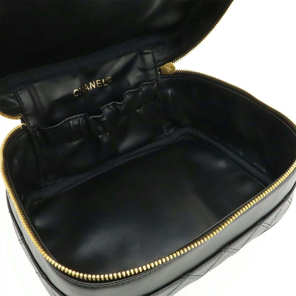 CHANEL Black Leather Pouch - Picture 7 of 10